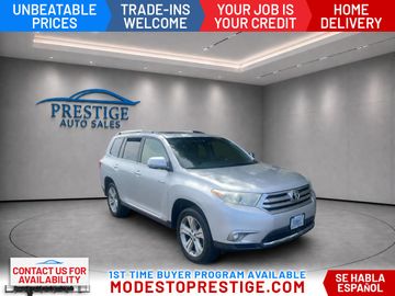 2013 TOYOTA HIGHLANDER for sale in MODESTO