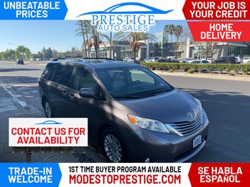 2015 TOYOTA SIENNA for sale in MODESTO