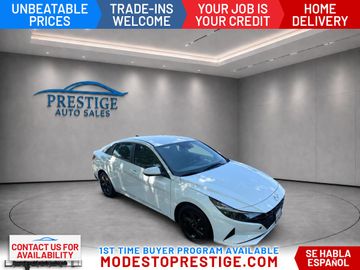 2021 HYUNDAI ELANTRA for sale in MODESTO