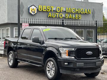 BLACK, 2018 FORD F150 SUPERCREW CAB Image 