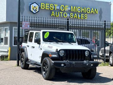 WHITE, 2021 JEEP WRANGLER Image 