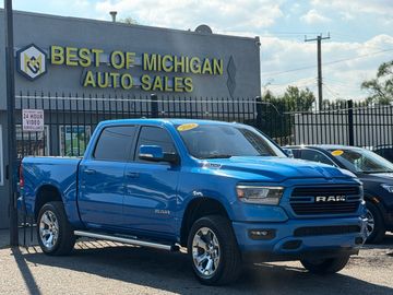 2021 RAM 1500 CREW CAB for sale in DETROIT