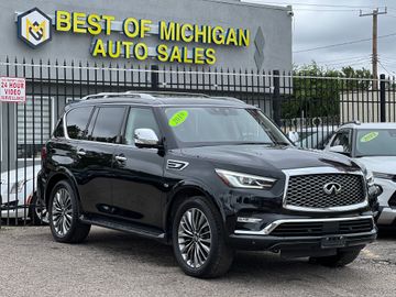 BLACK, 2019 INFINITI QX80 Image 
