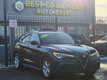 BLACK, 2018 ALFA ROMEO STELVIO Image 