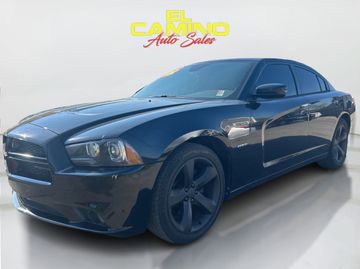 BLACK, 2014 DODGE CHARGER Image 