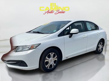 WHITE, 2013 HONDA CIVIC Image 