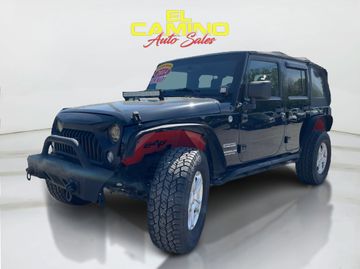 BLACK, 2014 JEEP WRANGLER UNLIMI Image 