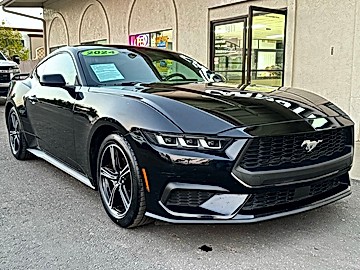 Shadow Black, 2024 FORD MUSTANG Image 