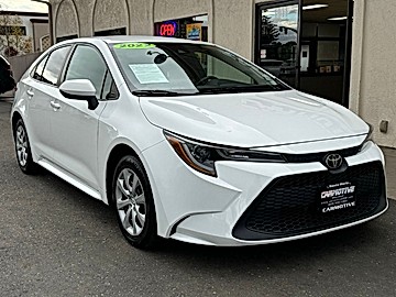 White, 2022 TOYOTA COROLLA Image 