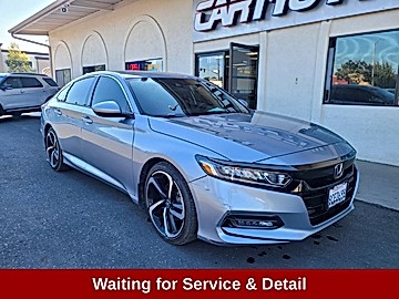 Lunar Silver Metallic, 2018 HONDA ACCORD Image 