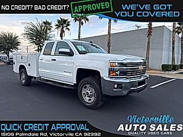 WHITE, 2016 CHEVROLET SILVERADO 2500 HD DOUBLE CAB Image 