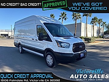 WHITE, 2019 FORD TRANSIT 350 VAN Image 
