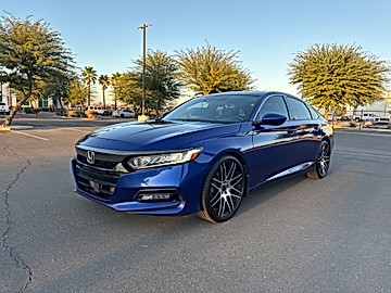 BLUE, 2020 HONDA ACCORD Image 