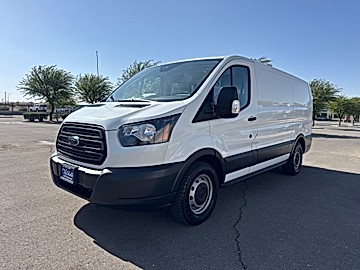 WHITE, 2017 FORD TRANSIT 150 VAN Image 