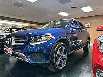 BLUE, 2018 MERCEDES-BENZ GLC Image 