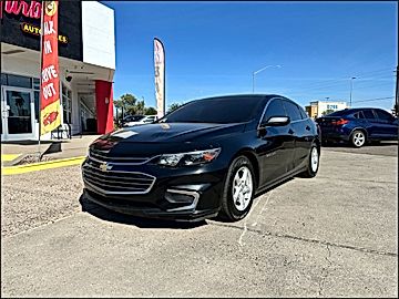 BLACK, 2017 CHEVROLET MALIBU Image 