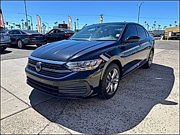 BLACK, 2023 VOLKSWAGEN JETTA Image 