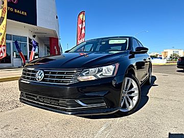 BLACK, 2019 VOLKSWAGEN PASSAT Image 