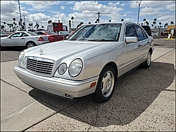 SILVER, 1997 MERCEDES-BENZ E-CLASS Image 