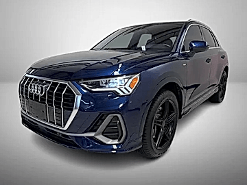 BLUE, 2022 AUDI Q3/UP GRADED WHEELS/PREMIUM PLUS/PANO ROOF Image 