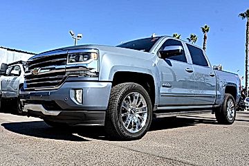 BLUE, 2016 CHEVROLET SILVERADO 1500 CREW CAB Image 