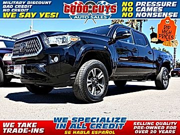 BLACK, 2019 TOYOTA TACOMA DOUBLE CAB Image 