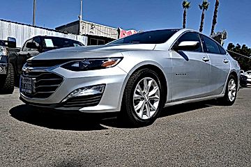 SILVER, 2019 CHEVROLET MALIBU Image 