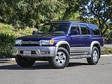 BLUE, 2001 TOYOTA 4RUNNER Image 