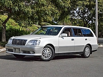 WHITE, 2000 TOYOTA CROWN Image 