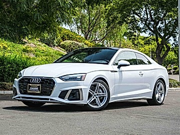 WHITE, 2020 AUDI A5 Image 