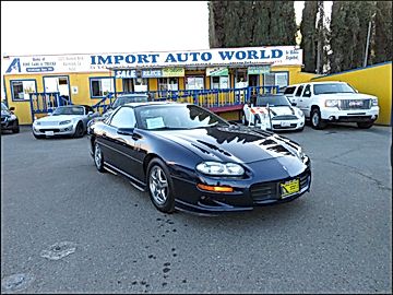 BLUE, 1998 CHEVROLET CAMARO Image 
