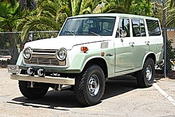 GREEN/WHITE, 1970 TOYOTA LAND CRUISER Image 