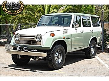GREEN/WHITE, 1970 TOYOTA LAND CRUISER Image 