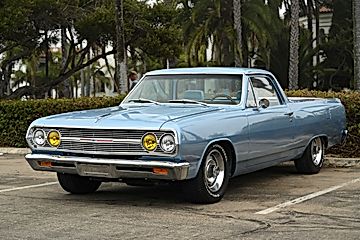 BLUE, 1965 CHEVROLET EL CAMINO Image 