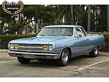 BLUE, 1965 CHEVROLET EL CAMINO Image 