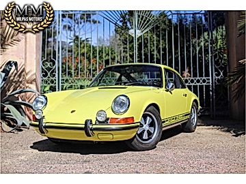 YELLOW, 1971 PORSCHE 911 T Image 