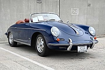 BLUE, 1961 PORSCHE 356B Image 