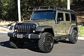 GREEN, 2016 JEEP WRANGLER Image 