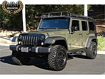 GREEN, 2016 JEEP WRANGLER Image 