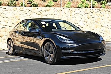 BLACK, 2022 TESLA MODEL 3 Image 