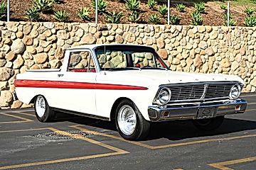 WHITE, 1965 FORD RANCHERO Image 