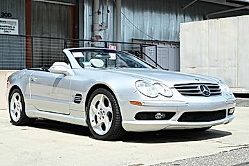 SILVER, 2004 MERCEDES-BENZ SL-CLASS Image 