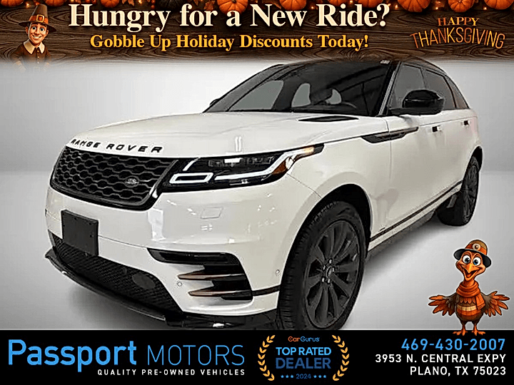 WHITE, 2021 LAND ROVER VELAR Image 