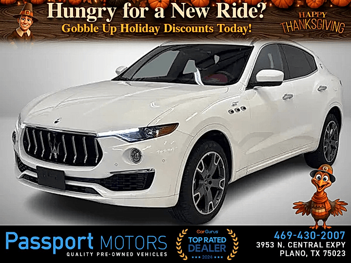 WHITE, 2022 MASERATI LEVANTE Image 