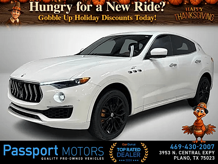 WHITE, 2022 MASERATI LEVANTE Image 