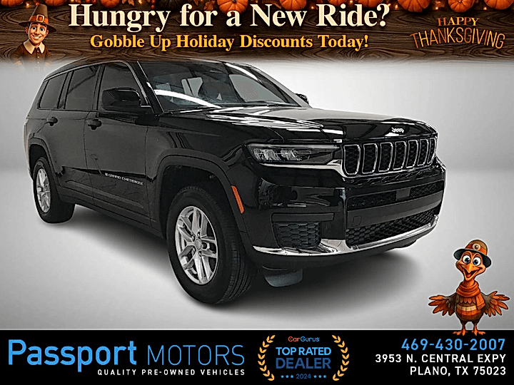 BLACK, 2025 JEEP GRAND CHEROKEE L Image 