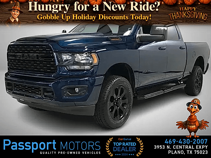 PATRIOT BLUE, 2024 RAM 2500 CREW CAB Image 