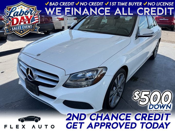 2018 MERCEDES-BENZ C-CLASS for sale in LAS VEGAS