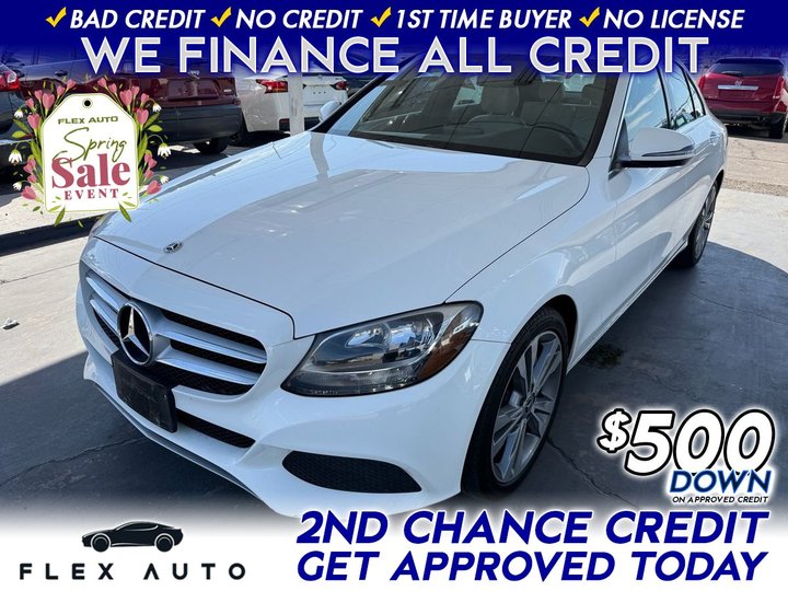 2018 MERCEDES-BENZ C-CLASS for sale in LAS VEGAS