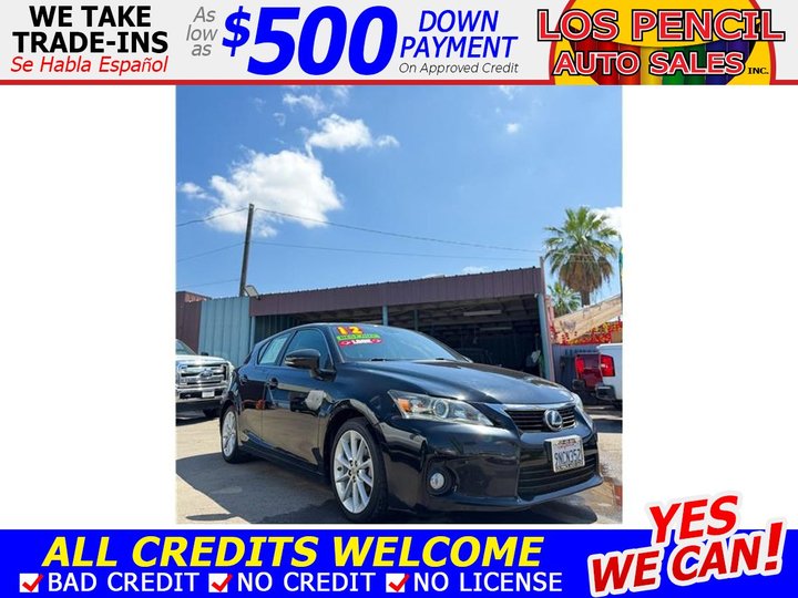 2012 LEXUS CT for sale in MODESTO